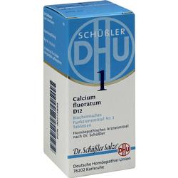 Packung mit Schüßler-Salzen Nr. 1 Calcium fluoratum D12.