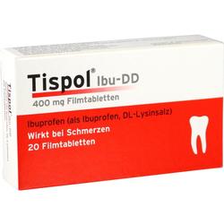 Eine Verpackung von Ibuprofen-Tabletten, die gegen Schmerzen helfen.