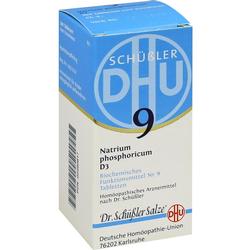 Eine Packung Schüßler-Salze Nr. 9, Natrium phosphoricum D3.