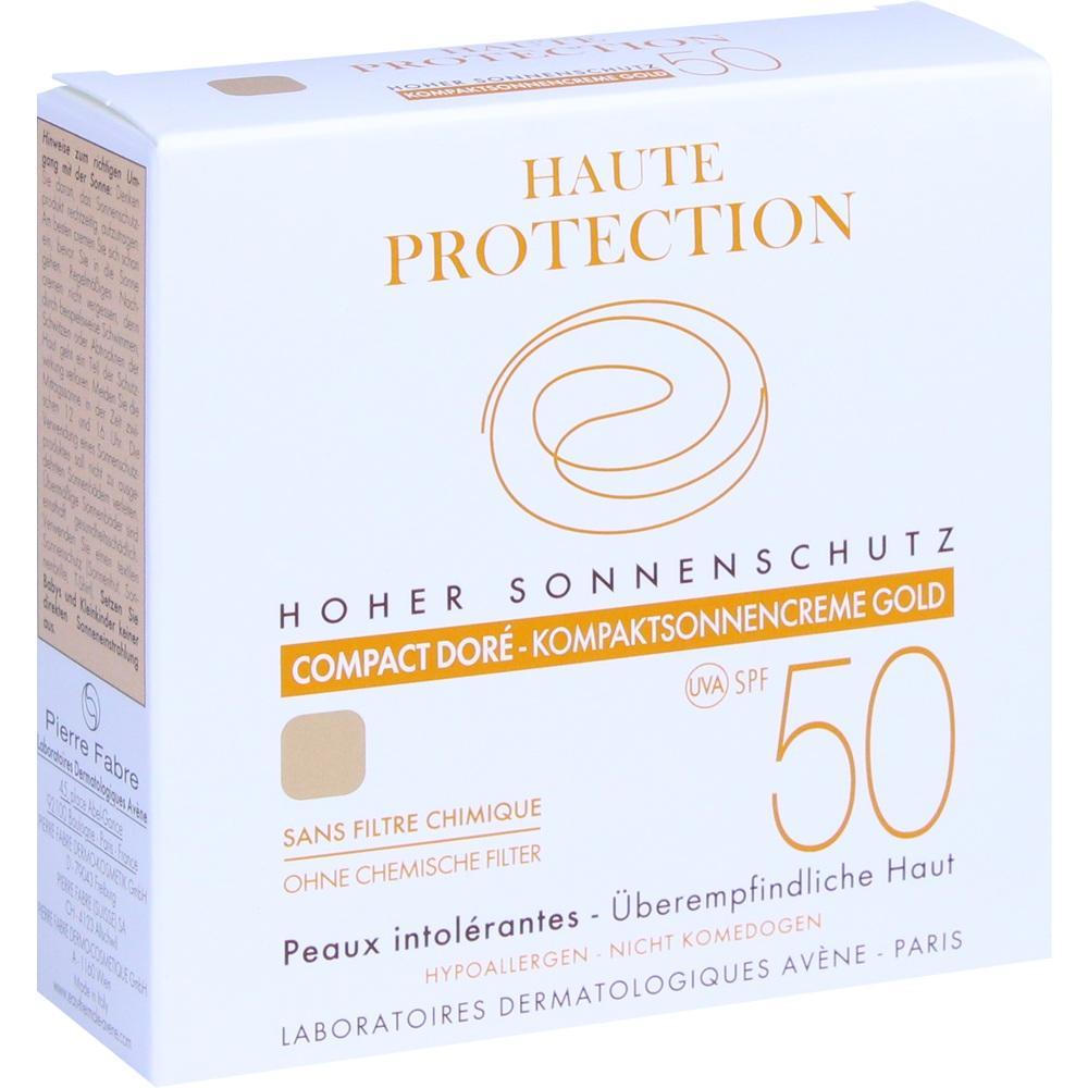 Die Verpackung zeigt eine Sonnencreme mit Lichtschutzfaktor 50 für empfindliche Haut.